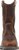 Front view of Double H Boot Mens 11 Inch Wide Square Toe Roper